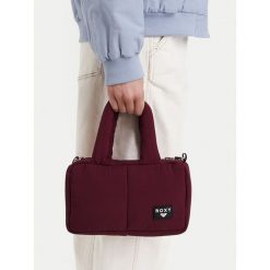 Torebka Roxy. Czerwone torebki klasyczne Roxy, bez wzorów, klasyczne, bez dodatków. Za 59.99 zł.