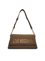 LOVE MOSCHINO Torebka JC4024PP1ALD0200 Brązowy. Brązowe torebki klasyczne Love Moschino, bez wzorów, ze skóry, bez dodatków. Za 439.00 zł.