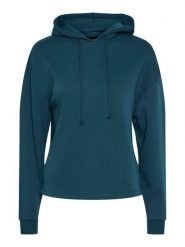 Pieces Bluza "Chilli" w kolorze niebieskim rozmiar: S. Niebieskie bluzy Pieces, s, bez wzorów, bez ramiączek, z kapturem. Za 70.24 zł.