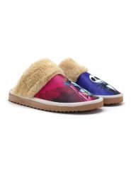 Neefs Kapcie w kolorze niebiesko-czerwonym rozmiar: 35. Czerwone kapcie Neefs, bez wzorów, z materiału. Za 130.99 zł.