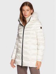 RefrigiWear Kurtka puchowa Mead W98101 RA0035 Biały Slim Fit. Białe kurtki Refrigiwear, na zimę, xl, bez wzorów, z puchu, bez kaptura. Za 1,279.00 zł.