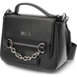 Czarna Torebka Damska Big Star Elegancki Kuferek. Czarne torebki klasyczne Big Star Accessories, bez wzorów, eleganckie, bez dodatków. Za 209.00 zł.