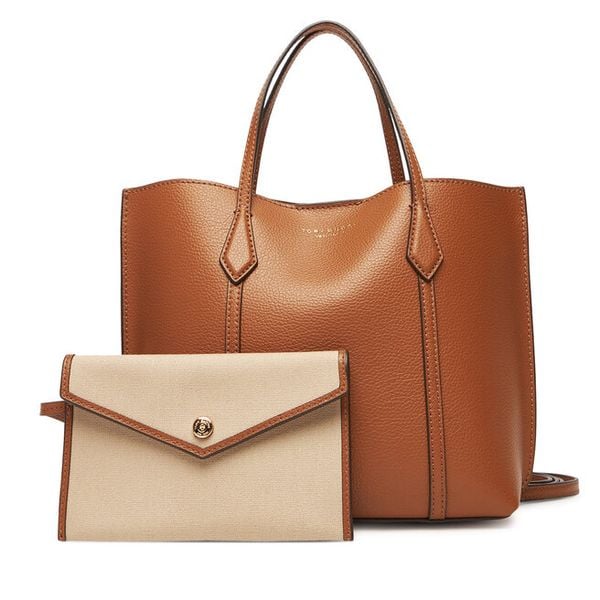 Torebka Tory Burch. Brązowe torebki klasyczne Tory Burch, bez wzorów, klasyczne, bez dodatków. Za 1,279.00 zł.