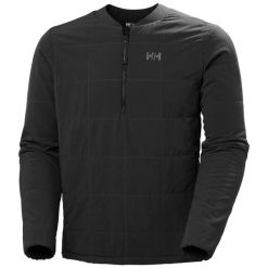 Kurtka puchowa Helly Hansen ULLR D Stretch Insulator. Czarne kurtki Helly Hansen, na zimę, m, bez wzorów, z elastanu, casualowe, bez kaptura. Za 766.50 zł.