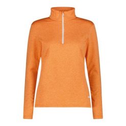 Damski sweter z golfem z jerseyu CMP. Brązowe swetry CMP, bez wzorów, z jersey, sportowe, bez ramiączek. Za 308.00 zł.