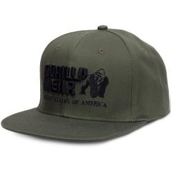 Dothan Czapka - zielony. Zielone czapki z daszkiem GORILLA WEAR, bez wzorów. Za 137.00 zł.