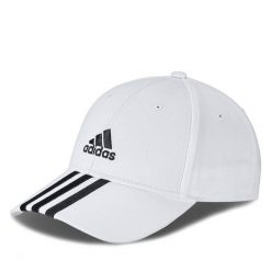 Czapka z daszkiem adidas. Białe czapki z daszkiem adidas, bez wzorów. Za 79.99 zł.