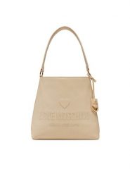 LOVE MOSCHINO Torebka JC4115PP1ML1011A Écru. Torebki klasyczne Love Moschino, bez wzorów, ze skóry, bez dodatków. Za 569.99 zł.