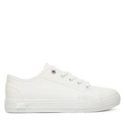 Tenisówki Lee. Białe trampki Lee, bez wzorów, bez zapięcia. Za 119.99 zł.
