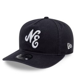 Czapka z daszkiem New Era. Niebieskie czapki z daszkiem New Era, bez wzorów. Za 129.99 zł.
