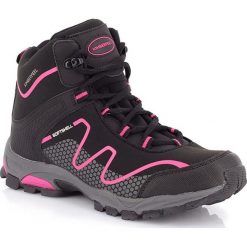Buty trekkingowe "Pelat" w kolorze antracytowo-różowym. Buty trekkingowe marki QUECHUA. W wyprzedaży za 258.95 zł.