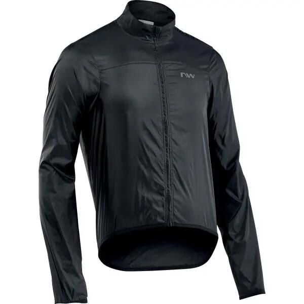 Kurtka wodoodporna Northwave Breeze 2. Czarne kurtki Northwave, s, bez wzorów, z materiału, bez kaptura. Za 283.50 zł.