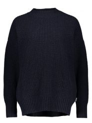 PICTURE Sweter "Heta" w kolorze granatowym rozmiar: XS. Niebieskie swetry Picture, xs, bez wzorów, ze splotem, bez ramiączek. Za 224.62 zł.