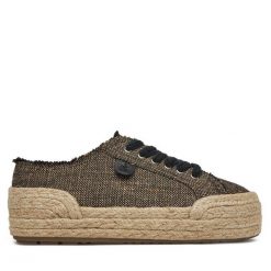 Espadryle EMU Australia. Czarne espadryle Emu Australia, bez wzorów, bez obcasa. Za 249.99 zł.