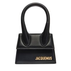 Torebka JACQUEMUS. Czarne torebki klasyczne JACQUEMUS, bez wzorów, klasyczne, bez dodatków. Za 2,209.00 zł.