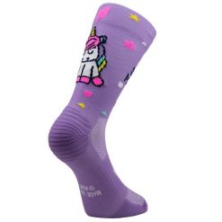 Skarpetki biegowe Sporcks Stay magic. Fioletowe skarpetki SPORCKS, bez wzorów, z nylonu. Za 155.00 zł.