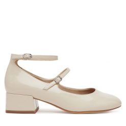 Półbuty Tamaris. Półbuty wsuwane Tamaris, bez wzorów, bez obcasa, na obcasie. Za 319.99 zł.