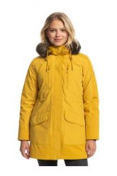 Kurtka przeciwdeszczowa damska Roxy Convertible Waterproof 3in1 parka. Żółte płaszcze Roxy, na jesień, l, z aplikacjami, z materiału, z kapturem. Za 538.49 zł.