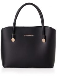 Vince Camuto Torebka "Ravenna" w kolorze czarnym - 25 x 20 x 10 cm rozmiar: onesize. Czarne torebki klasyczne Vince Camuto, bez wzorów, z materiału, przez ramię, bez dodatków. Za 150.45 zł.