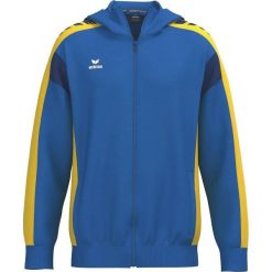 Bluza z kapturem Erima Celebrate 125 Training. Niebieskie bluzy Erima, na zimę, bez wzorów, bez ramiączek, z kapturem. Za 251.35 zł.