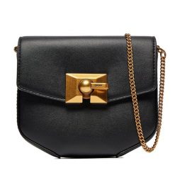 Torebka DKNY. Czarne kopertówki DKNY, bez wzorów, wizytowe, bez dodatków. Za 1,179.00 zł.