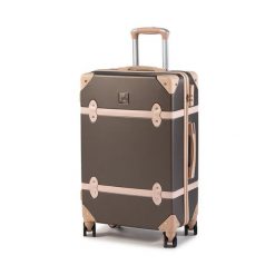 Walizka średnia Semi Line. Brązowe walizki Semi-line, średnie. Za 359.99 zł.