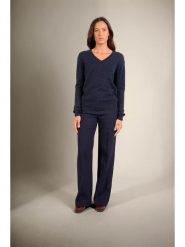 Perfect Cashmere Kaszmirowy sweter "Gardoria" w kolorze granatowym rozmiar: XL. Niebieskie swetry Perfect Cashmere, xl, bez wzorów, z kaszmiru, bez ramiączek. Za 357.63 zł.