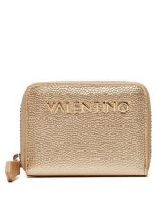 Valentino Portfel Divina VPS1R4139G Złoty. Żółte portfele Valentino, bez wzorów, ze skóry. Za 129.99 zł.