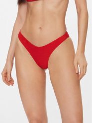Calvin Klein Swimwear Dół od bikini KW0KW02471 Czerwony. Czerwone bikini Calvin Klein Swimwear, bez wzorów, z syntetyku. Za 129.99 zł.