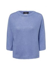 Weekend Max Mara sweter z dzianiny lnianej - Maglia Kobiety len niebieski, XL. Niebieskie swetry Weekend Max Mara, uniwersalny, bez wzorów, z dzianiny, klasyczne, bez ramiączek. Za 1,049.95 zł.