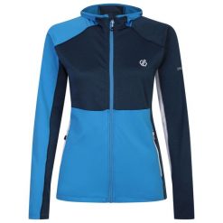 Bluza turystyczna damska Dare 2B Convey II. Białe bluzy Dare 2b, bez wzorów, bez kaptura, trekkingowe. W wyprzedaży za 249.99 zł.