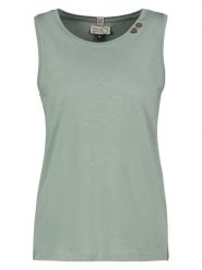 Sublevel Top w kolorze zielonym rozmiar: XXL. Zielone topy Sublevel, xxl, bez wzorów, z bawełny, bez kołnierzyka, bez ramiączek. Za 41.39 zł.