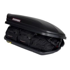 Torby Do Boksu Dachowego Menabo Marathon 320 3Szt Kjust. Czarne torby podróżne KJUST, bez wzorów. Za 609.00 zł.