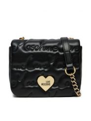 LOVE MOSCHINO Torebka JC4127PP1LLJ0000 Czarny. Czarne kopertówki Love Moschino, bez wzorów, ze skóry, bez dodatków. Za 669.99 zł.