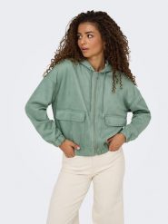 ONLY Bluza w kolorze zielonym rozmiar: XL. Zielone bluzy ONLY, xl, bez wzorów, bez ramiączek, bez kaptura. Za 144.92 zł.