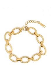 MOODE Bransoletka "Laura" rozmiar: onesize. Żółte bransoletki MOODE, ze stali. Za 43.99 zł.