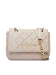 Valentino Torebka Ocarina VBSA9B05 Kremowy. Białe listonoszki Valentino, bez wzorów, ze skóry, bez dodatków. Za 589.99 zł.