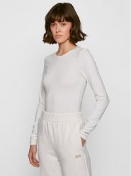 Boss Bluzka C_Esabel_Active 50457401 Écru Slim Fit. Bluzki Boss, m, bez wzorów, bez kołnierzyka, bez ramiączek. Za 279.99 zł.