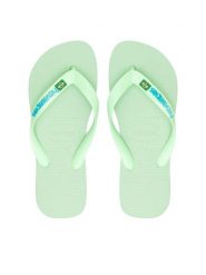 Havaianas Japonki 4110850.6617 Zielony. Zielone japonki Havaianas, bez wzorów, z tworzywa sztucznego. Za 79.99 zł.