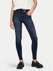 ONLY Jeansy Blush 15326910 Granatowy Skinny Fit. Niebieskie jeansy ONLY, xs, bez wzorów, z bawełny. Za 119.99 zł.