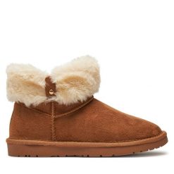 Śniegowce O'Neill. Brązowe śniegowce O'Neill, bez wzorów, bez zapięcia. Za 279.99 zł.