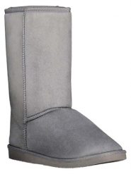 Geographical Norway Kozaki zimowe "Opilate" w kolorze szarym rozmiar: 41. Szare kozaki Geographical Norway, na zimę, bez wzorów, z futra, eleganckie, bez obcasa, bez zapięcia. Za 117.17 zł.