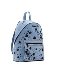 Desigual Plecak Mickey Spl 25SAKD03 Niebieski. Niebieskie plecaki Desigual, bez wzorów, z materiału, bez dodatków. Za 289.99 zł.