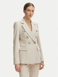 Maryley Marynarka 26EB139/43LA Beżowy jasny Regular Fit. Brązowe marynarki i żakiety Maryley, l, bez wzorów, z syntetyku, bez ramiączek. Za 579.99 zł.