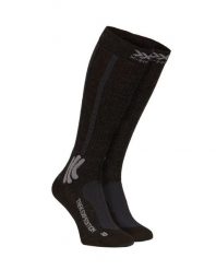Skarpety trekkingowe długie X-Socks Trek Expedition 4.0 Black. Czarne skarpetki X-Socks, bez wzorów, z materiału. Za 90.00 zł.