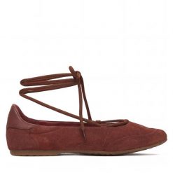 Baleriny Patrizia Pepe. Brązowe baleriny Patrizia Pepe, bez wzorów, bez obcasa, bez zapięcia. Za 919.99 zł.