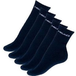 Krótke Skarpetki UNI Navy 5-Pak 39-42 - Komfort i Jakość. Niebieskie skarpetki Head, bez wzorów. Za 149.99 zł.