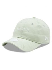 New Era Czapka z daszkiem Ne Wave Logo 60298711 Zielony. Zielone czapki z daszkiem New Era, bez wzorów, z bawełny. Za 99.99 zł.
