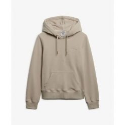 Bluza damska z kapturem Superdry Essential Logo Emb Hb. Szare bluzy Superdry, xs, bez wzorów, klasyczne, bez ramiączek, z kapturem. Za 301.95 zł.