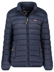 Geographical Norway Kurtka pikowana "Atikolor" w kolorze granatowym rozmiar: M. Niebieskie kurtki Geographical Norway, m, bez wzorów, bez kaptura. Za 220.30 zł.